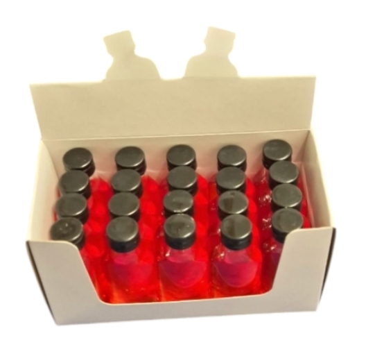 Shotverpakking doosjes trays